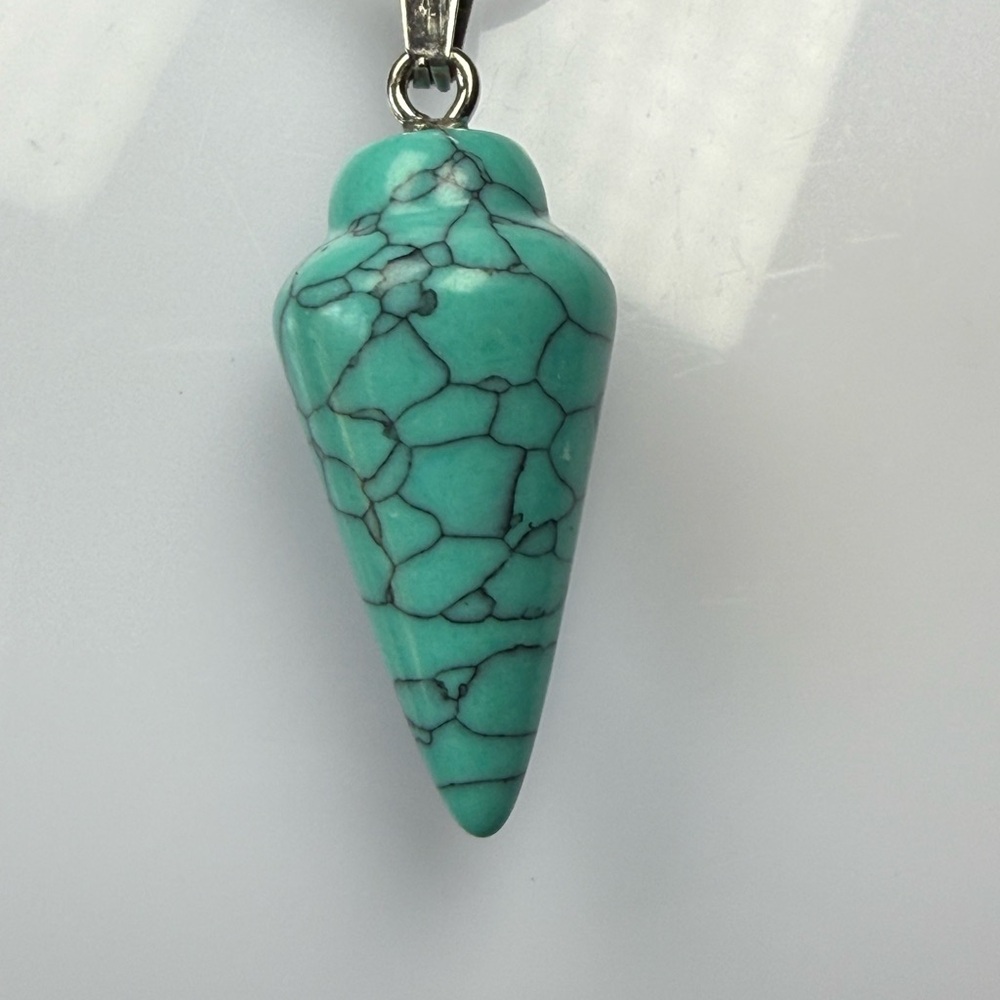 Green Crystal Pendulum Pendant